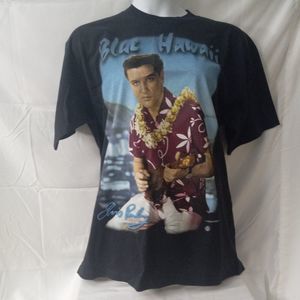 NEW RARE VINTAGE DEADSTOCK Elvis Presley Blue Hawaii T-Shirt XL 1996 USA Made